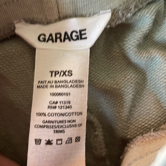 GARAGE light army green cargo-sweatpants - Picture 3 of 5